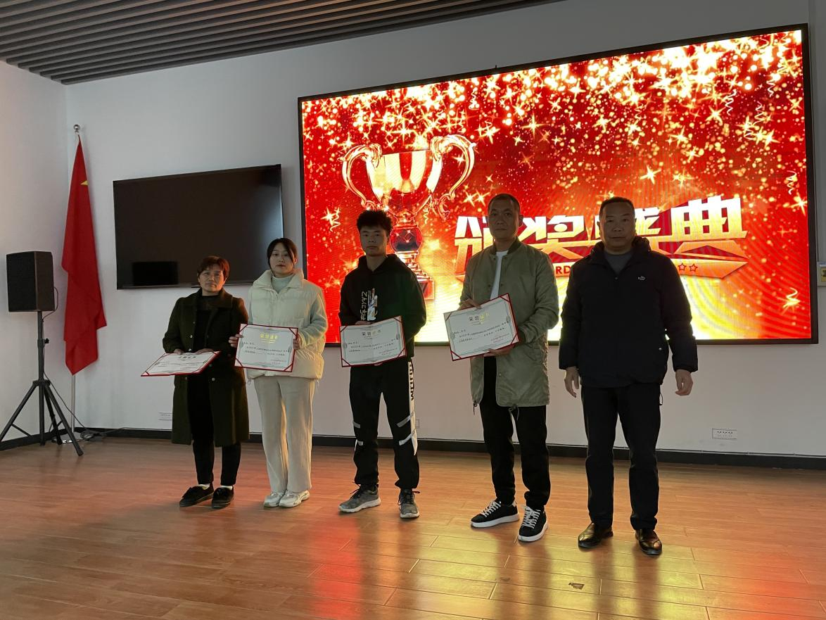 2021年11月份月度優(yōu)秀評選，發(fā)揚(yáng)榜樣的力量，使公司不斷成長