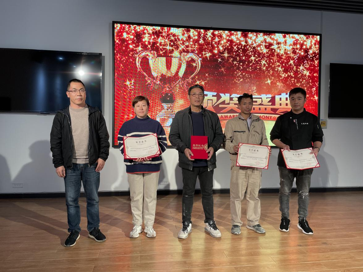2021年11月份月度優(yōu)秀評選，發(fā)揚(yáng)榜樣的力量，使公司不斷成長